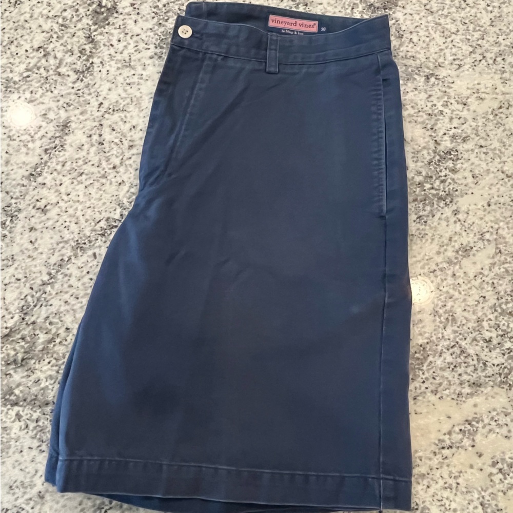 Vineyard Vines Club Shorts Ian & Shep Blue Chino Men’s Size 36” Waist